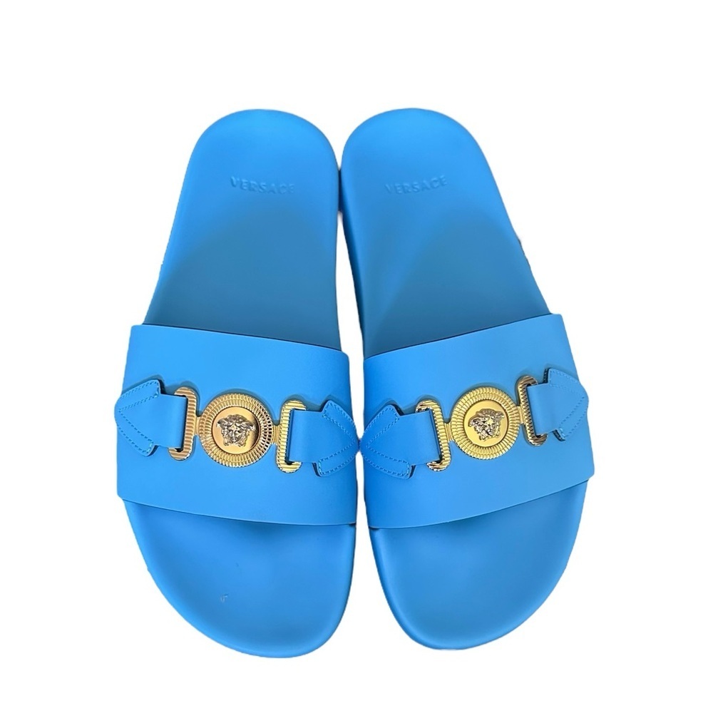 NIB Versace Medusa Slides - Picture 2 of 4